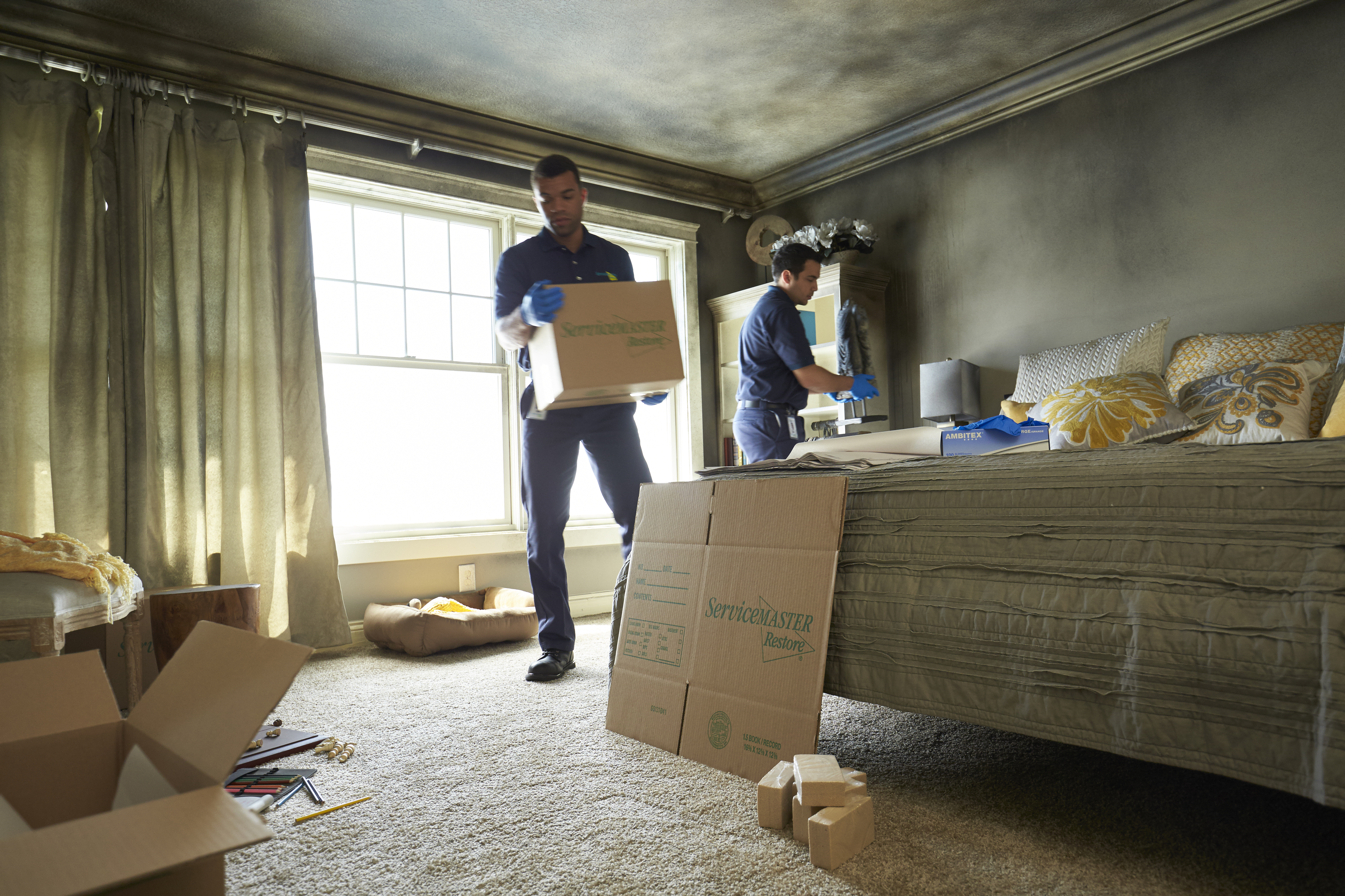 FIRE AND WATER DAMAGE